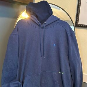 IZOD Navy Hoodie w/ built-in face mask